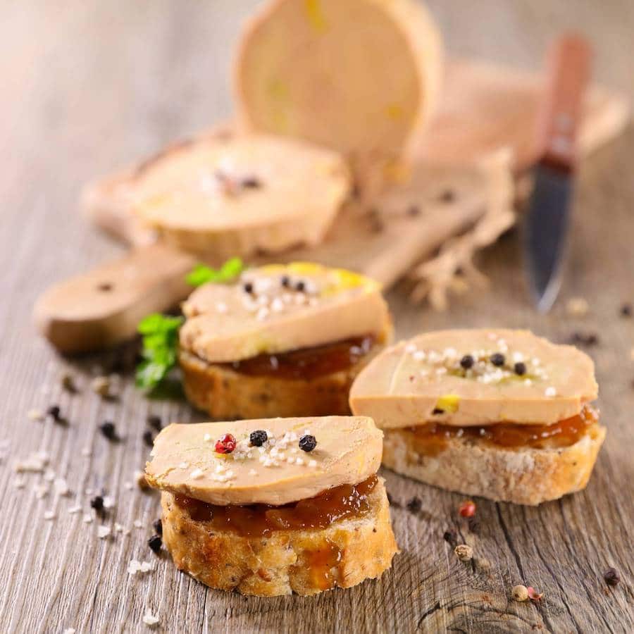 ideas de aperitivo de foie gras