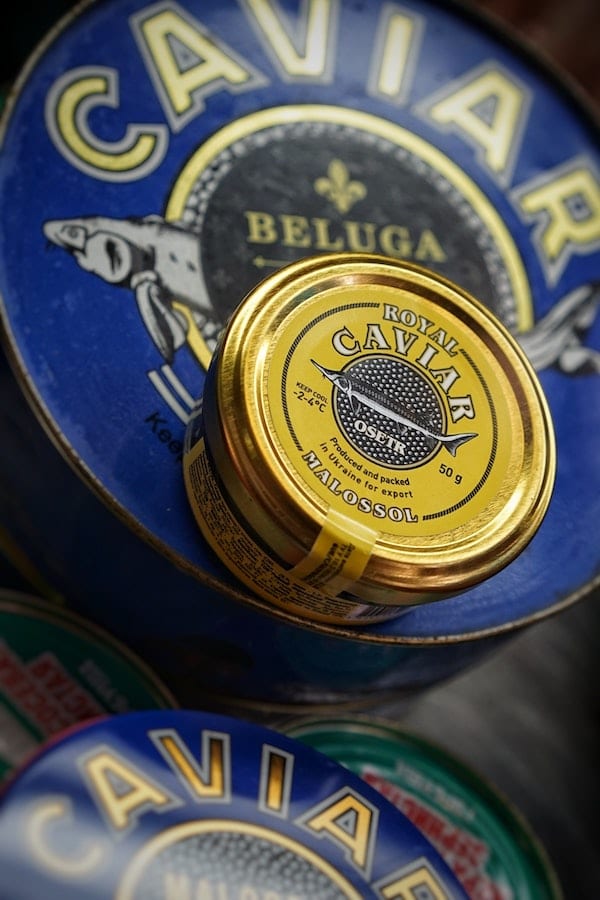 Caja de caviar