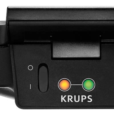 La máquina crunch Krups es fácil de usar.