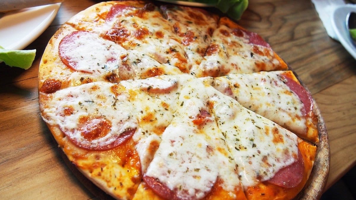 Recette pizza salami