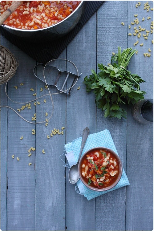 sopa de tomate y jengibre