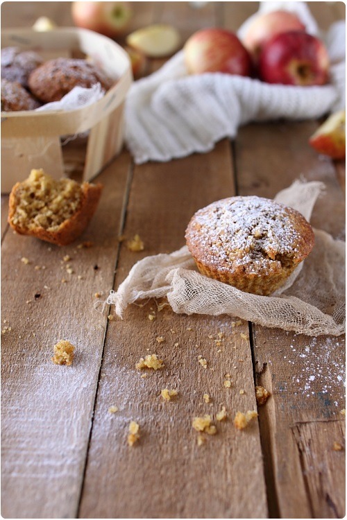 muffins de avena y manzana7