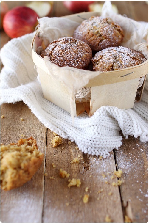 muffins de avena y manzana3