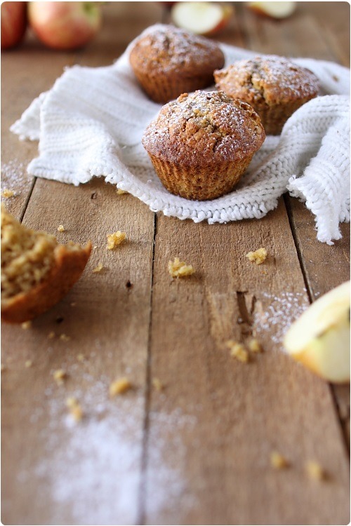muffins de avena y manzana2
